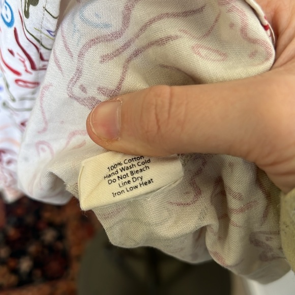 Lisa Says Gah! Lena Painted Ladies Tie Front Babydoll Dress - Picture 13 of 16